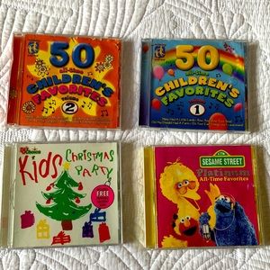 🌟4/$15 Children’s Music on CD